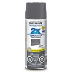 Rust-Oleum Painter's Touch Ultra Cover 2X Spray Paint in Charcoal Grey, 340g