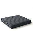 YNM Cotton Calming Heavy Weighted Blanket with Duvet Cover,Oeko-Tex Certified Premium (Dark Grey 203CM x 220CM 11 kg), Suit for two Person Use on Double & King Bed