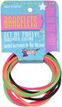 Forum Novelties 80s Bracelet Set 62151, Multicolor