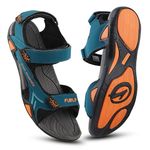 FUEL Sandals & Floaters for Mens & Boys Comfortable & Lightweight Dailywear, Anti-Skid Flexible & Breathable for Running, Walking Stylish Casual Sandal for Outdoor Footwear For Men's (Victor)