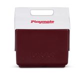 Igloo Retro Little Playmate: Maroon 7 qt Cooler