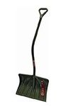 Suncast SC5350 20-Inch Snow Shovel/Pusher Combo with Ergonomic Shaped Comfort Grip Handle, No Stick Graphite Blade and Wear Strip