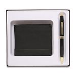 Cross Coventry Black Lacquer Gold BP With Coin Wallet