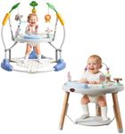 CuddoBaby Baby Jumper 4-Stage Convertible |Montessori -Inspired| Blue