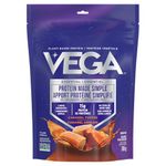Vega Protein Made Simple Caramel Toffee (10 Servings) Stevia Free Vegan Protein Powder, Plant Based, Healthy, Gluten Free, Pea Protein for Women and Men, 258g