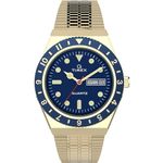 TIMEX Men Blue Round Stainless Steel Dial Analog Watch- TW2U62000U9