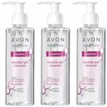 Avon 3 x Nutra Effects Soothe Micellar Gel Facial Cleanser - 195ml