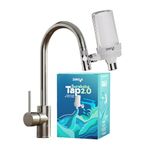 ZeroB Suraksha Tap 2.0 | Non-Electric Tap Water Filter | Advance Exsil Nano Technology | 1800L Purification | Removes 99.99% Bacteria & Viruses | Portable & Fits Any Taps | Drinking, Kitchen & Outdoor