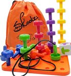 Skoolzy Sensory Peg Board 33 Pc Set