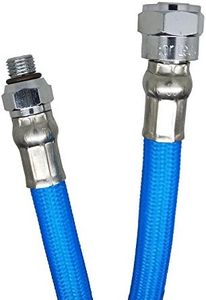 Scuba Choice 27" Colored LP Low Pressure Braided Hose for 2nd Stage Reg and Octo, Blue