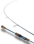 LITTMA Rezil Ultralight Trout Fishing Rod – Reinforced Carbon Fiber, 2-Piece Travel Design, Sensitive Freshwater & Light Saltwater Spinning Rod with Cork Handle & Stainless Steel Guides