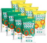 Little Spoon Veggie Loops Duo – Mac N Cheese & Pizzalicious Flavors – Baked, Hidden Veggies, Toddler Snacks (2-Pack)