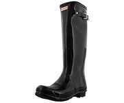 Hunter Unisex Original Gloss Wellies Black W23616 4 UK