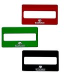 Snyder Tools 3X Dyslexia Reading Signature Guides Coloured. Reading Tracking Rulers for Dyslexia Irlens, ADHD and Visual Stress