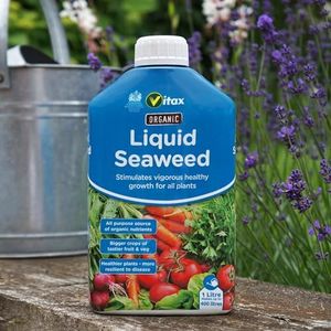 Vitax Organic Liquid Seaweed Fertilizer, 1L – Concentrated Plant Feed