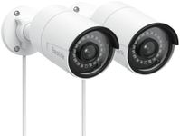 Reolink 5MP PoE CCTV Security Camera with Human/Vehicle Detection, Super HD Bullet Outdoor Indoor IP Camera Support Audio IR Night Vision Remote Access, RLC-510A 2Pack (Update Version of RLC-410-5MP)