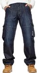 BRAND KRUZE KZ118 MENS COMBAT JEANS