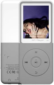 CONODO MP3 Player with Bluetooth 5.3,Portable Music Player with 1.8" LCD Screen, HiFi Sound,FM Radio,Voice Recorder,Up to 128GB SD Card Support,Digital Audio Player for Running,Travel,Grey 64GB