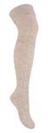 Steven Womens Over The Knee Socks Thigh High Wool Socks | Winter Warm Thick Long Socks for Ladies (3-5, Beige)