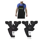 Demon Ski and Snowboard Vise + Shop Apron Combo Pack