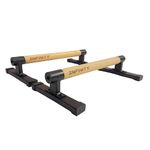 INFINITY FIT Parallettes for Calisthenics, Gymnastics, Home Gym (Long)