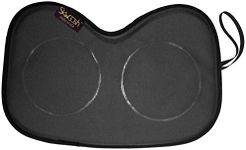 Skwoosh Dragon Boat AGP Gel Pad for Rowing, Sculling, Sweep, Concept2, Ergo Training, WaterRower | Made in USA (Black)