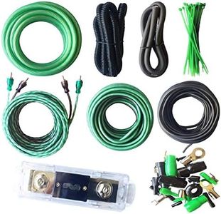 SoundBox 4 Gauge Amp Kit Complete AWG Amplifier Install Wiring Cables - 5,000W