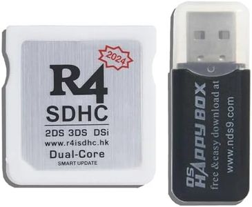 R4 2024 HK SDHC Dual Core Update Adapter Memory Card for NDS DS DSI 2DS 3DS New 2DS New 3DS XL, No Timebomb