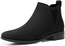 Athlefit Black Boots for Women Shor