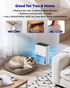 EasyAcc Home Dehumidifier 2000ml – Compact Moisture Absorber