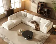 Oversized Modular Sectional Sofa,Cl