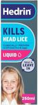 Hedrin Treat & Go Leave-In Lotion, Fast, No Fuss Lice & Nit Treatment, Kills Head Lice & Eggs, Clinically Tested, Suitable for Adults & Children, 1 x 250ml (10 x 25ml Treatments)