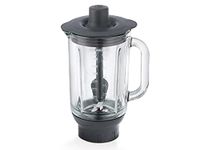 Kenwood KAH359GL Blender Attachment for Kenwood Kitchen Machines Glass and Black