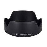 JJC EW-60F Reversible Lens Hood for Canon RF-S 18-150mm F3.5-6.3 IS STM Lens on EOS R7 R10 & for Canon EF-M 18-150mm F3.5-6.3 IS STM on EOS M50 M6 Mark II M M2 M3 M5 M200 M100 M10 Mirrorless Camera