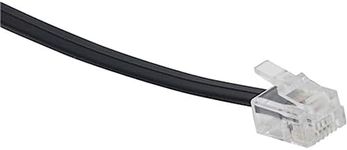 GE 76580 4 Conductor 25-Feet Line Cord, Black