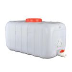 Potable Water Tank Outdoor plastic Water Storage Carrier Durable Water container Food Grade with tap for Travel Hiking Camping Emergency(Size:50L)