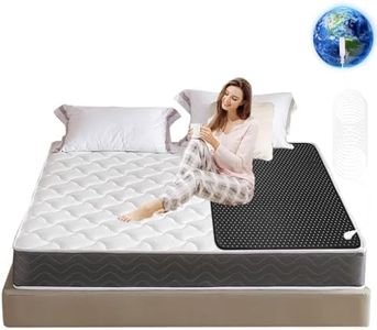 Grounding Mat for Bed, 27x78inch, Breathable Grounding Mat, Contains a 15ft Grounding Cord, Grounding Bed Pad for Better Sleep, Improve Fitness, Reduce Stress and Pain