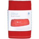 Portrait Silhouette Dust Cover, Red