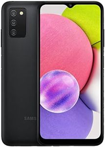 Samsung Galaxy A03s Android Smartphone, 6.5-inch Infinity-V HD+ Display, 3GB RAM and 32GB of expandable internal memory, 5,000 mAh battery, Black [UK Version]