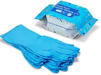 Kids Gloves Disposable, Nitrile Gloves Kid for 4-10 Years - Latex Free, Powder Free - for Kids Painting, Gardening, Cooking, Cleaning (200 PCS)