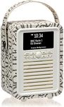 VQ Retro Mini DAB & DAB+ Digital Radio with FM, Bluetooth & Alarm Clock - Emma Bridgewater Black Toast