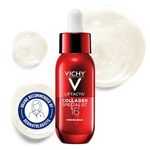 Vichy Anti Aging Collagen Face Serum, Liftactiv Collagen Specialist 16 Facial Serum with Peptides & Rhamnose to Improve the Look of Fine Lines, Safe for Sensitive Skin, Dermatologist Recommended, 30mL