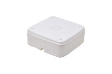 PVC 4x4 inches Junction Box (Pack of 4) Square Premium Quality | Weather-Resistant | For CCTV Camera | Mounting Junction Box