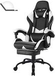 Gaming Chair Racing Office Computer Ergonomic Video Game Chair,Office Computer Racing Pu Leather, Height Adjustable SGS Listed Gas-LIF