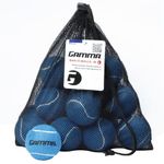 Gamma Bag of Pressureless Tennis Balls - Sturdy & Reuseable Mesh Bag with Drawstring for Easy Transport - Bag-O-Balls (18-Pack of Balls, Blue)