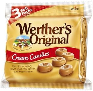 Werther's Original Cream Candies Rolls Multipack, 3PK, 150 g