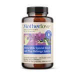 Motherlove More Milk Special Blend Vegan Capsules (120 caps) Herbal Lactation Supplement w/ Goat’s Rue to Build Mammary Tissue & Enhance Breast Milk Supply for Nursing & Pumping Moms—Organic Herbs, Non-GMO