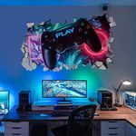 TOARTI 3D Game Wall Decals,Gaming W