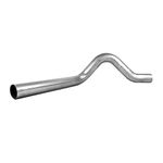 MBRP GP004 4 Inch Aluminized Steel Exhaust Tail Pipe, Fits Ford F-250/ F-350 2003-2007