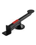 QWORK Swivel-Type Door and Board Lifter, Door Lifter Installation Tool, Black